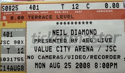 Neil Diamond on Aug 25, 2008 [986-small]