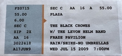 The Black Crowes / The Levon Helm Band on Jul 15, 2009 [009-small]