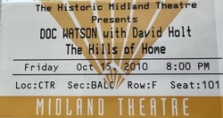 Doc Watson And David Holt on Oct 15, 2010 [042-small]