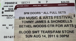 The Family Stone / Blood, Sweat & Tears / Tommy James & The Shondells on Aug 11, 2011 [065-small]