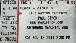 Paul Simon / Punch Brothers featuring Chris Thile on Nov 19, 2011 [073-small]
