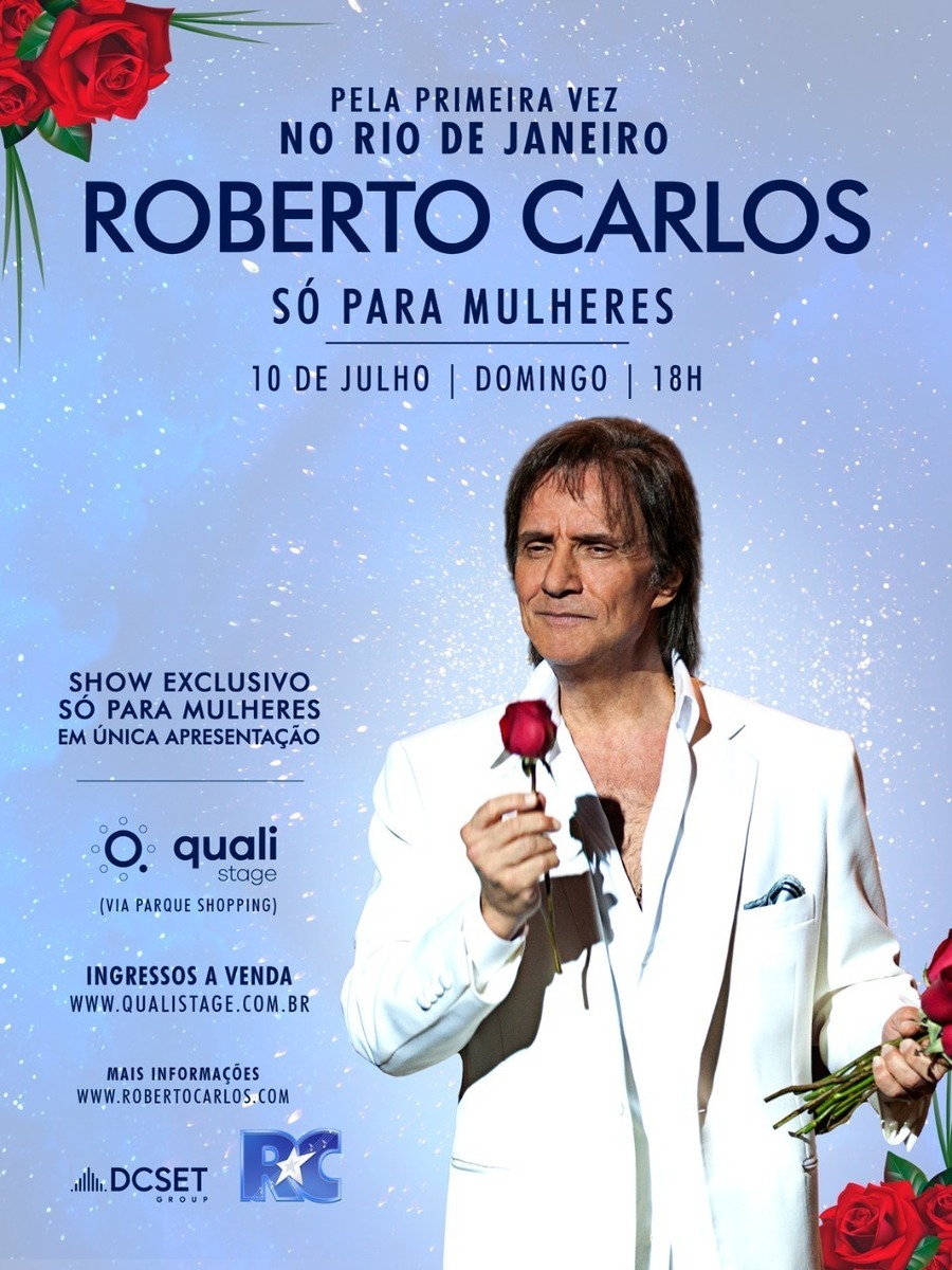 Roberto Carlos Concert & Tour History (Updated for 2024) Concert Archives