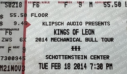 Kings Of Leon / Gary Clark Jr. on Feb 18, 2014 [136-small]
