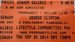 George Clinton & P-Funk on Sep 25, 2014 [156-small]