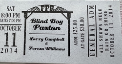 Larry Campbell & Teresa Williams / Jerron "Blind Boy" Paxton / Jorma Kaukonen on Oct 11, 2014 [157-small]