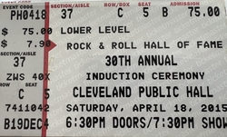 Rock and Roll Hall of Fame 30th Annual Induction Ceremony  on Apr 18, 2015 [179-small]