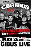 Satanic Surfers / F.O.D. / Get Dead / Waterweed on Apr 26, 2018 [126-small]