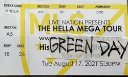 Green Day / Fall Out Boy / Weezer / The Interrupters on Aug 17, 2021 [280-small]
