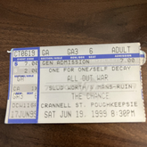 All Out War / One 4 One / Self decay / Slugworth / Man's Ruin on Jun 19, 1999 [301-small]