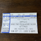 Snapcase / Kid Dynamite / Saves The Day / Buried Alive on Oct 17, 1999 [351-small]