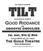 Tilt / Good Riddance / Groovie Ghoulies on May 5, 1995 [403-small]