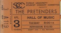 Pretenders on Apr 3, 1984 [593-small]