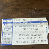 Face To Face / H2O / No Motiv / Snapcase on Feb 9, 2001 [731-small]