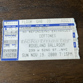 Deftones / Incubus / Taproot on Nov 19, 2000 [732-small]