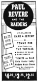 Paul Revere & The Raiders / Chad & Jeremy / Tommy Roe / The Turtles / Shades of Blue / Rare Breed on Aug 25, 1966 [763-small]