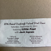 Little Feat / Jack Ingram on Sep 8, 2001 [923-small]