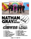 Initial tour poster., Nathan Gray & The Iron Roses / Clowns / Joe McMahon on Dec 6, 2022 [961-small]