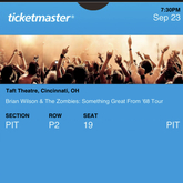 Brian Wilson / Al Jardine / Blondie Chaplin / The Zombies on Sep 23, 2019 [969-small]
