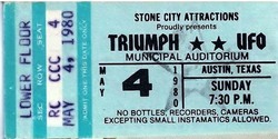 Triumph / UFO / Jackson Highway on May 4, 1980 [366-small]