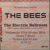 The Bees (UK) / The Magic Numbers / The Earlies on Oct 27, 2004 [550-small]