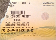 Foals / Blood Red Shoes / Blue House on Apr 10, 2009 [574-small]