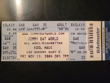 Jimmy Eat World / Graditude / The High Speed Scene on Nov 19, 2004 [425-small]