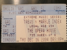 The Trews / The Marble Index on Dec 16, 2004 [433-small]