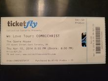 Combichrist / William Control / New Years Day on Apr 10, 2014 [440-small]