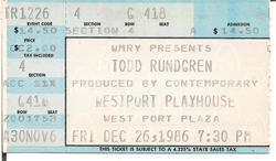 Todd Rundgren on Dec 26, 1986 [661-small]