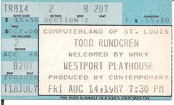 Todd Rundgren on Aug 14, 1987 [669-small]