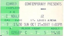 U2 / The BoDeans on Oct 25, 1987 [678-small]