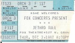 Jethro Tull / Fairport Convention on Dec 3, 1987 [682-small]