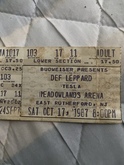 Def Leppard on Oct 17, 1987 [890-small]