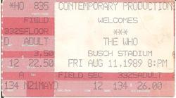 The Who on Aug 11, 1989 [305-small]