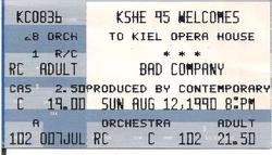Bad Company / Damn Yankees on Aug 12, 1990 [329-small]