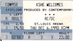 AC/DC / Love Hate on Dec 6, 1990 [341-small]