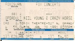 Neil Young & Crazy Horse / Sonic Youth / Social Distortion on Jan 28, 1991 [342-small]