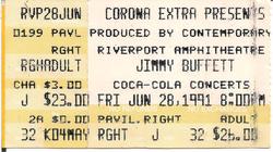 Jimmy Buffett on Jun 28, 1991 [426-small]