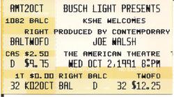 Joe Walsh on Oct 2, 1991 [588-small]