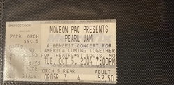 Pearl Jam / Death Cab For Cutie / Gob Roberts on Oct 5, 2004 [915-small]