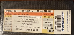 The Used / Senses Fail / My Chemical Romance / Bleed the Dream / Story of the Year on Mar 13, 2005 [922-small]