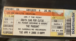 The Cribs / Death Cab for Cutie on Apr 4, 2006 [965-small]