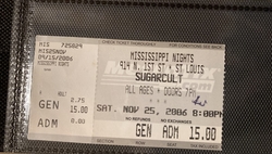 Sugarcult / The Pink Spiders / Meg & Dia / Damone on Nov 25, 2006 [974-small]