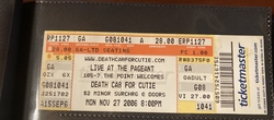 Death Cab for Cutie / OK Go on Nov 27, 2006 [975-small]