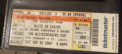 Alice In Chains / Shaman's Harvest on Sep 1, 2007 [980-small]