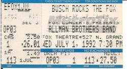 Allman Brothers Band / Blues Traveler on Jul 1, 1992 [101-small]