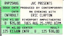 Eric Clapton on Aug 25, 1992 [109-small]