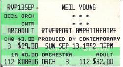 Neil Young / John Hammond / Shawn Colvin on Sep 13, 1992 [111-small]