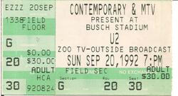 U2 / The Disposable Heroes of Hiphoprisy / Big Audio Dynamite II on Sep 20, 1992 [112-small]