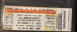 Ace Enders / Vedera / Shiny Toy Guns / The All-American Rejects on Apr 9, 2009 [225-small]